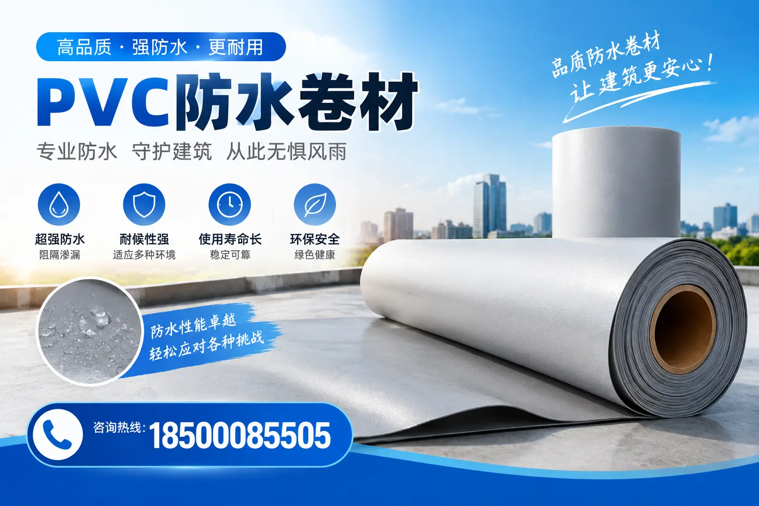 如何选择高质量的PVC防水卷材？西宁消费者必看指南